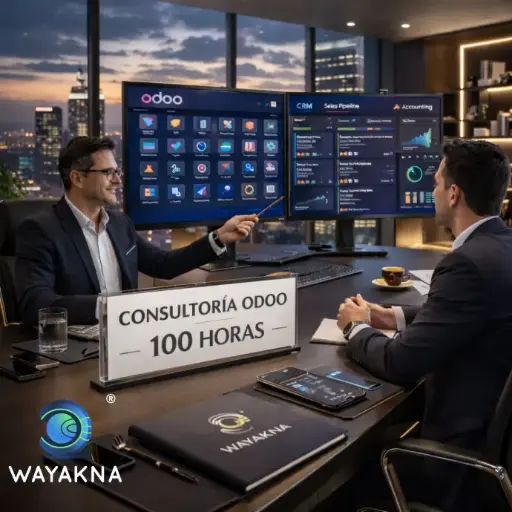 [ODOOHPACK0100] Way Plan - Package of 100 hours Odoo functional or technical consulting